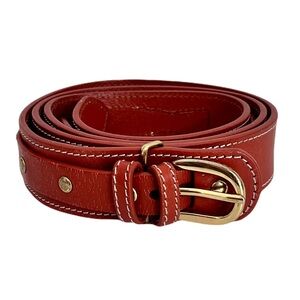 J. McLaughlin Brown Leather Belt, Size 40